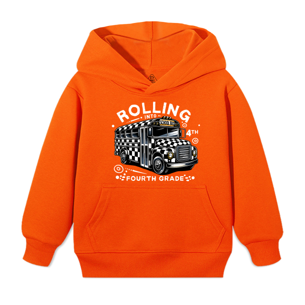 Personalized Boys First Day Of School Kid's Hoodies Beepumpkin