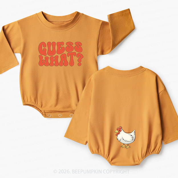 Guess What? Baby Bubble Romper Beepumpkin