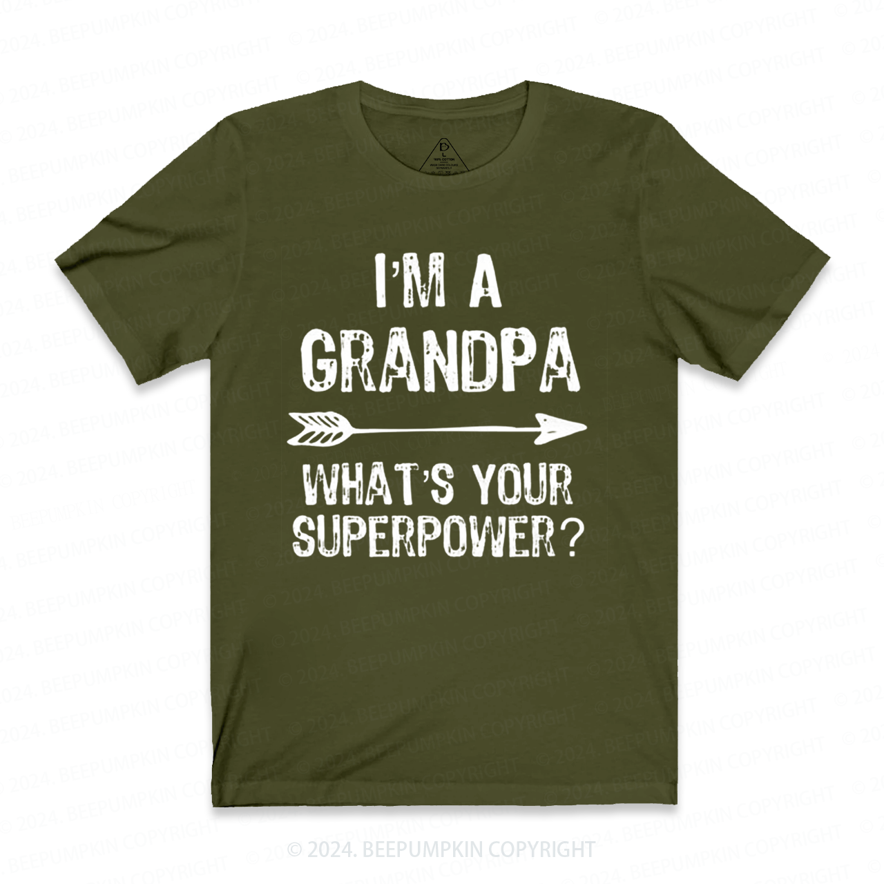 I'm a Grandpa What's Your Superpower T-shirt