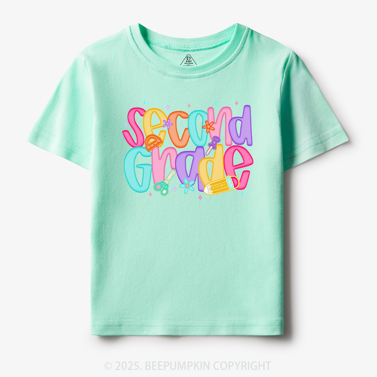 Personalized Bright Beginnings Toddler&Kid's Tees Beepumpkin