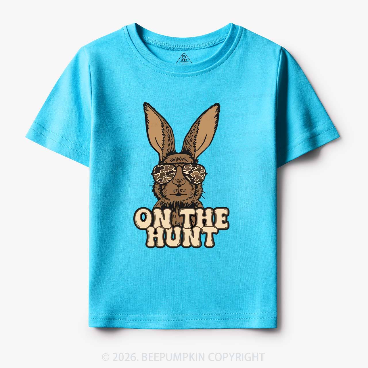 Camo Bunny On The Hunt Toddler&Kid's Tees