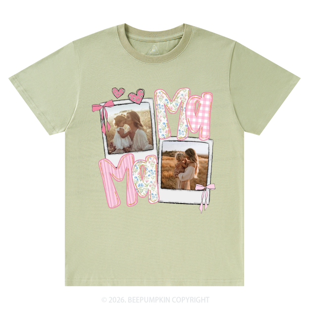 Personalized Photo Gift Shirt For Mom