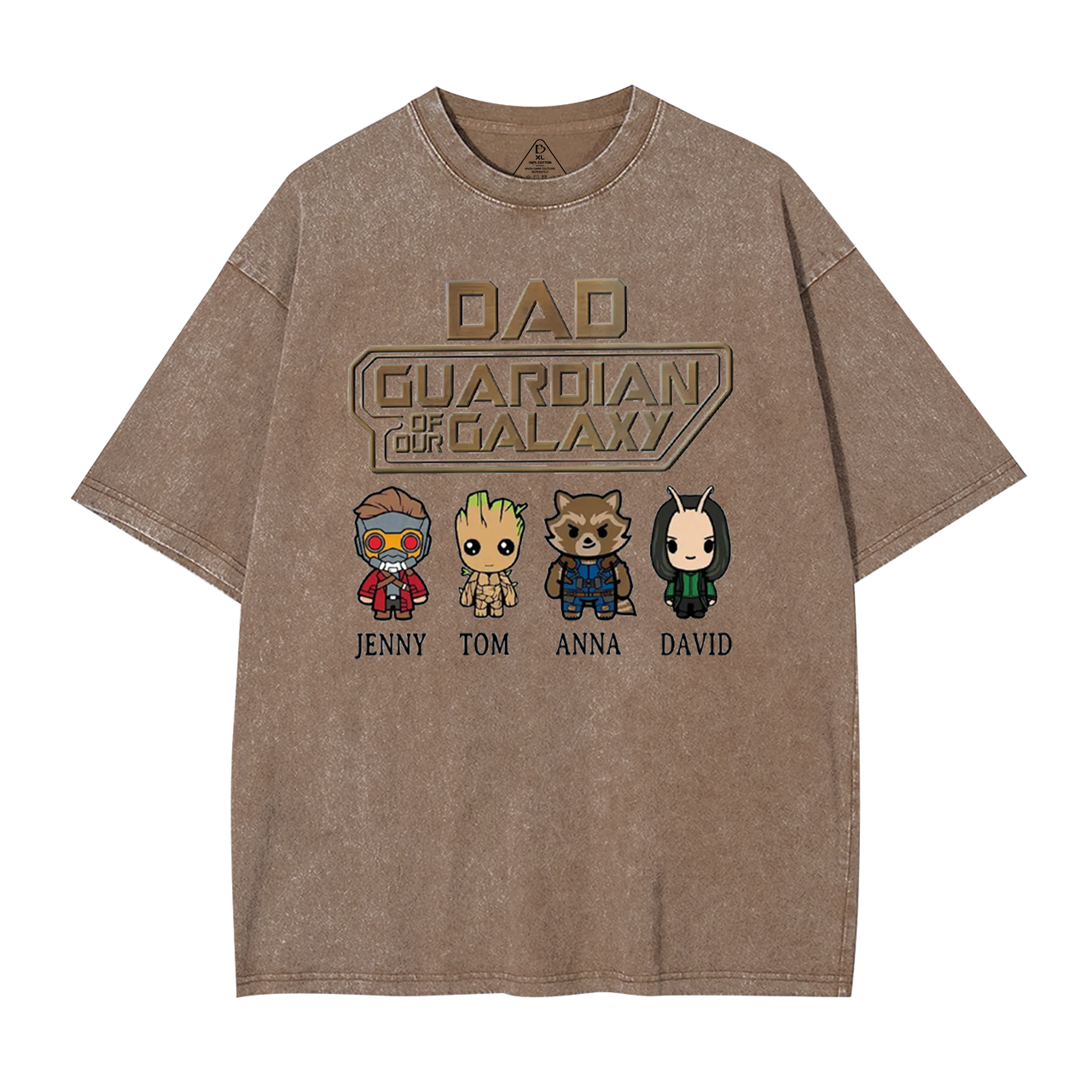 Personalized Guardian Of Our Galaxy SW Washed T-Shirts
