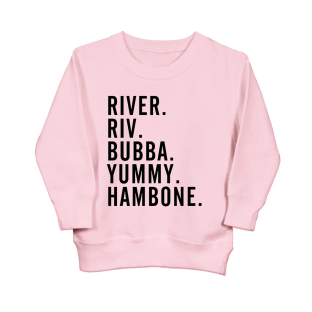 Nickname Toddler Custom Sweatshirt