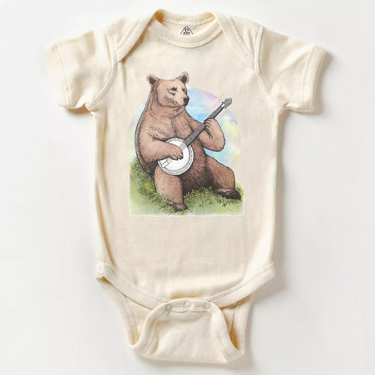 Bluegrass Banjo Bear Bodysuit Beepumpkin