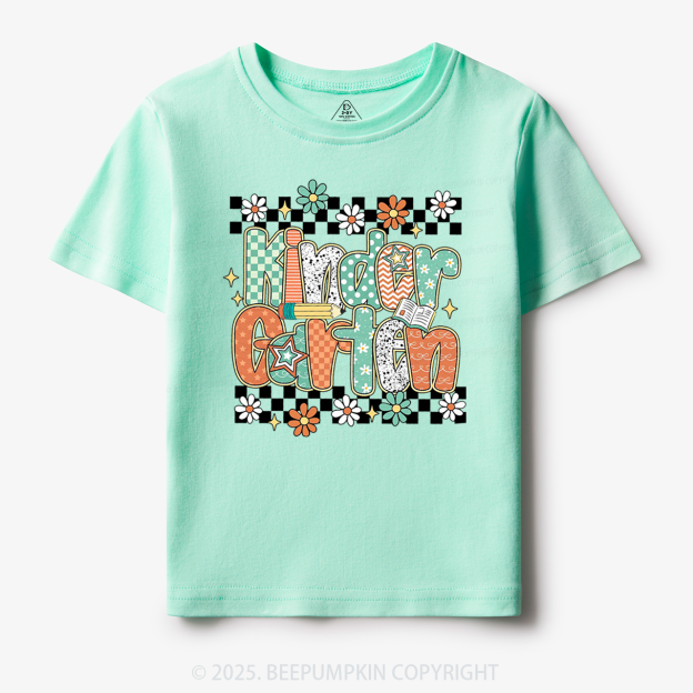 Personalized Grade Blossoms Toddler&Kid's Tees Beepumpkin