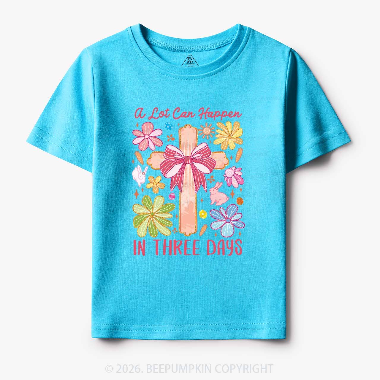 A Lot Can Happen In Three Days Toddler&Kids Tees