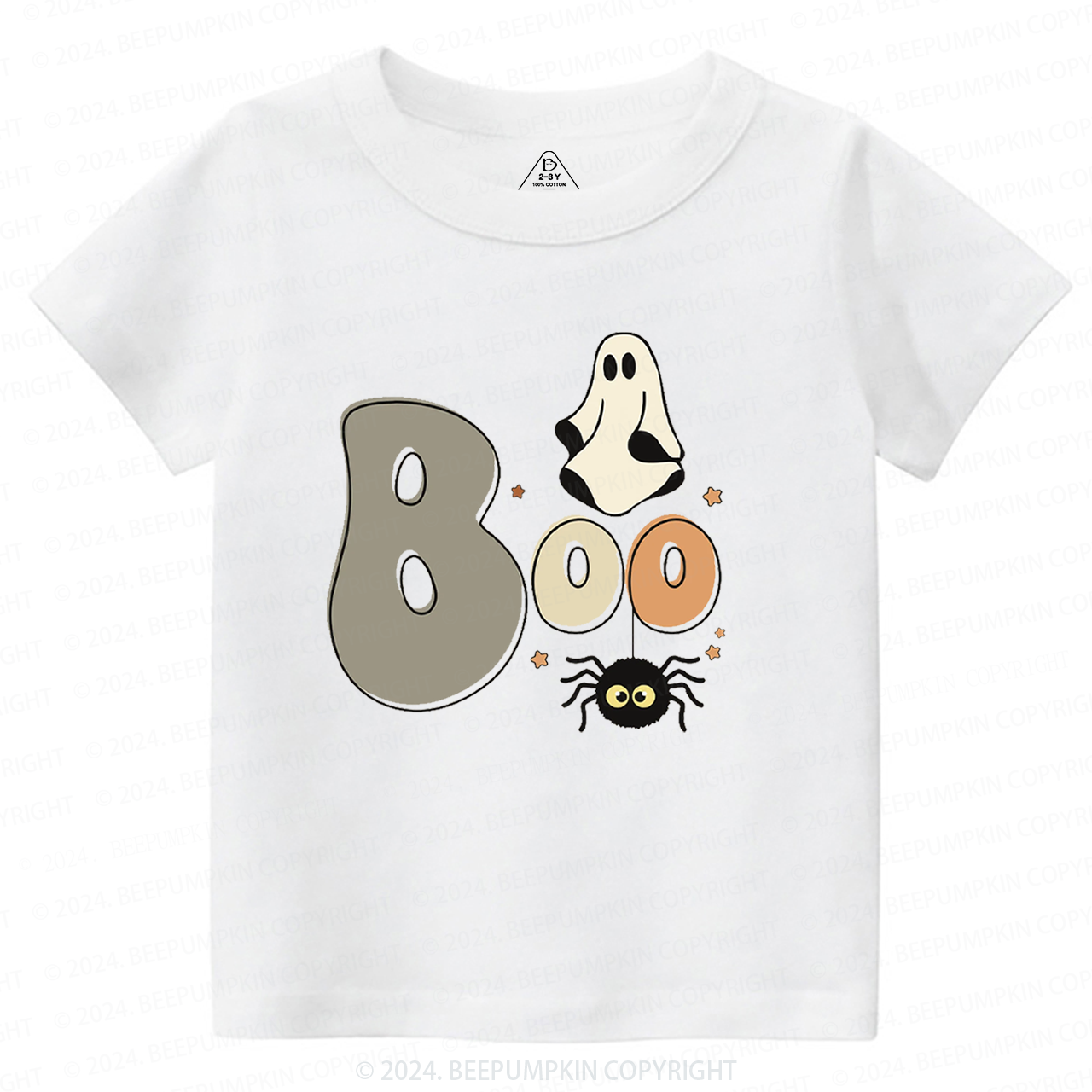 Cute Halloween Boo Toddler&Kids Tees 
