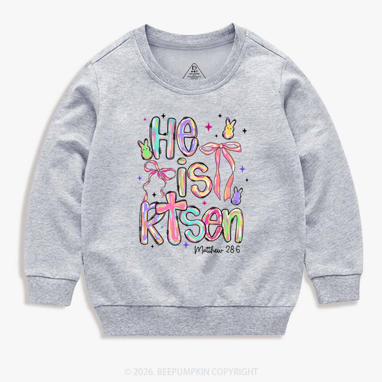 Risen In Color  Candy Bunny Kid's Sweatshirt