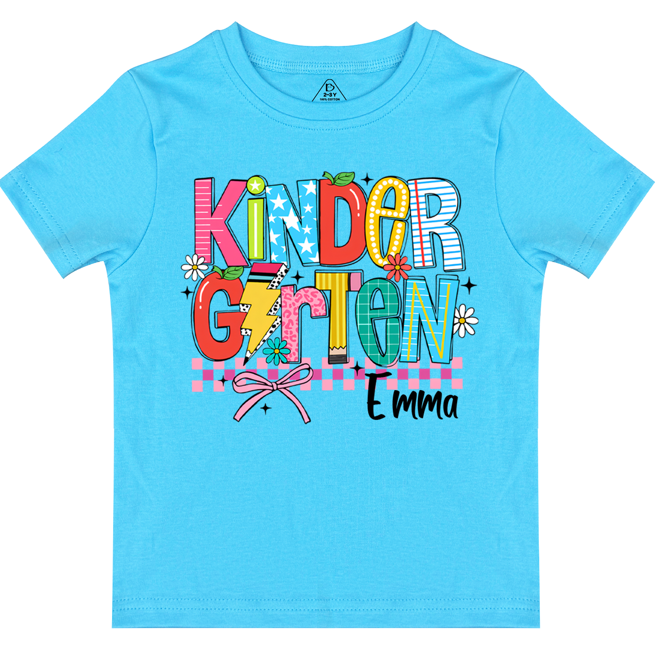 Personalized Retro Coquette Back To School Bundle Toddler&Kid's Tees Beepumpkin 