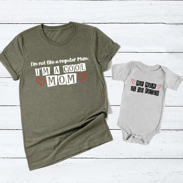 Not A Regular Mom- Mom&Me Shirt