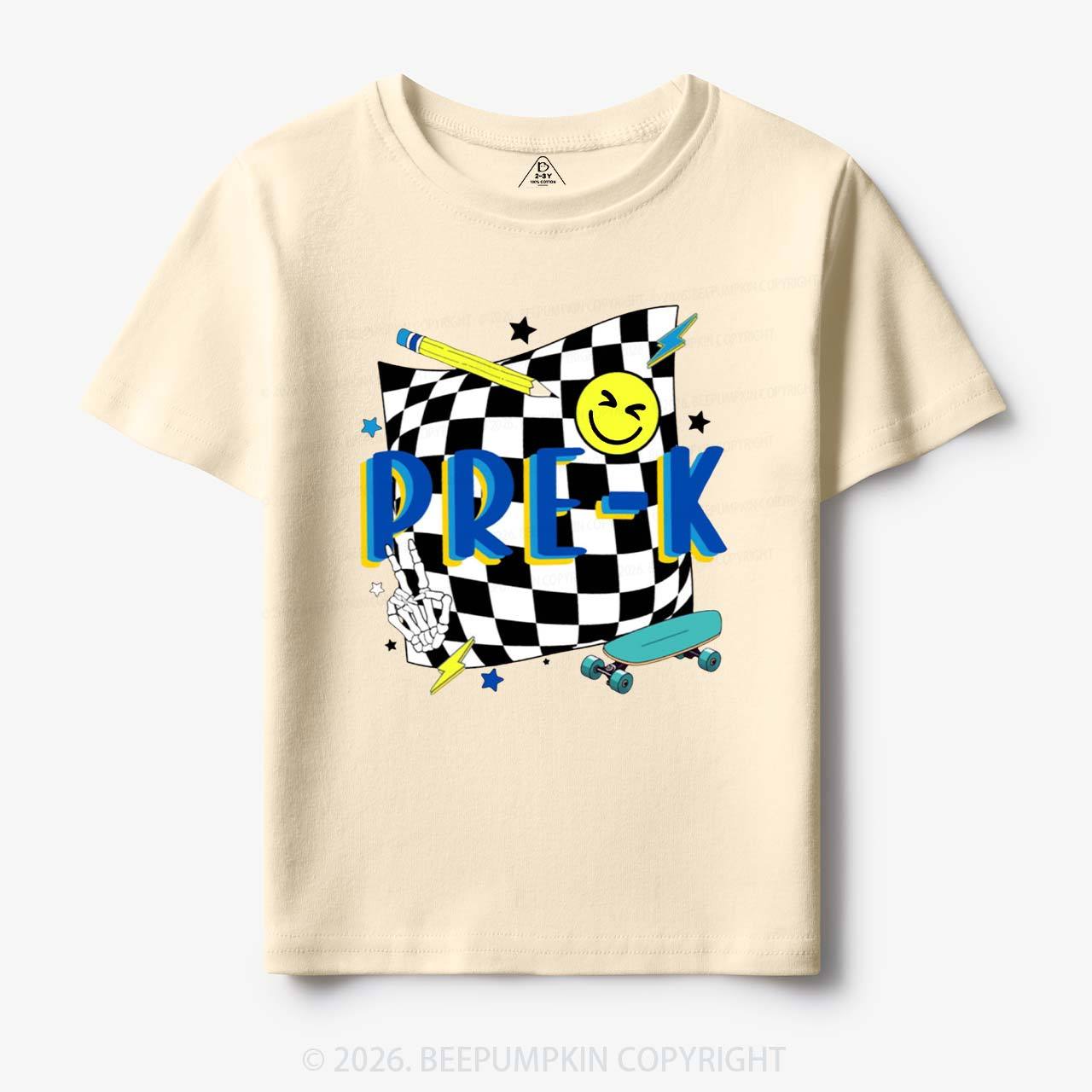 Personalized Cool Skateboard Lightning Back to School Toddler&Kid's Tees