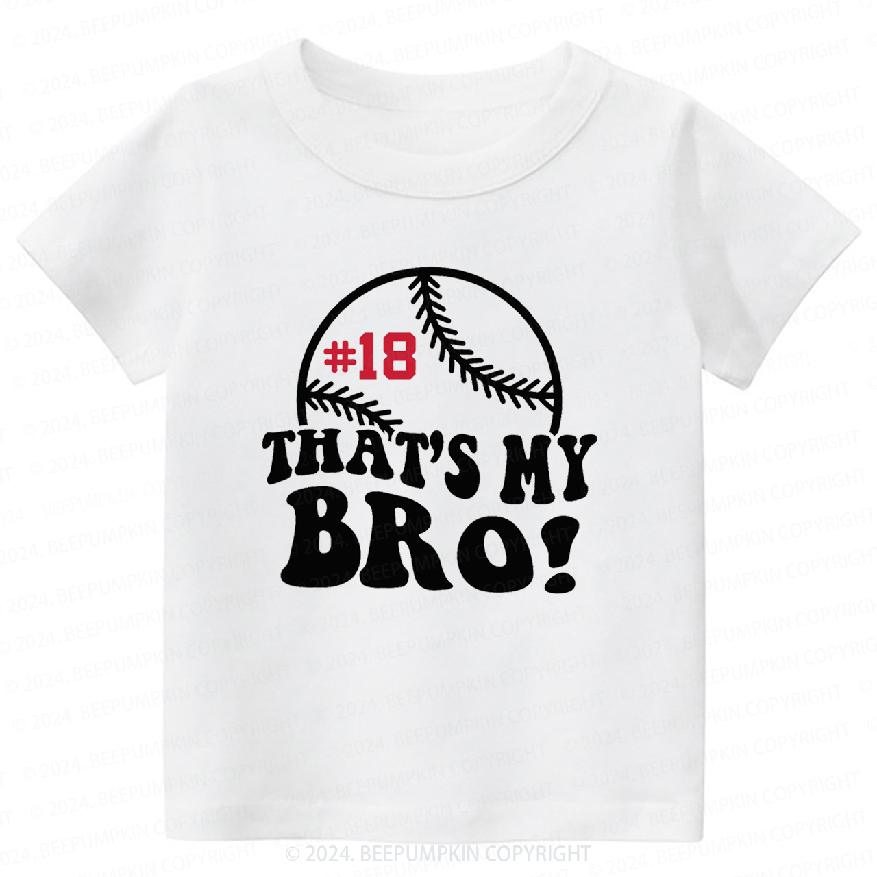 Personalized That's My Bro Toddler&Kids Tees 