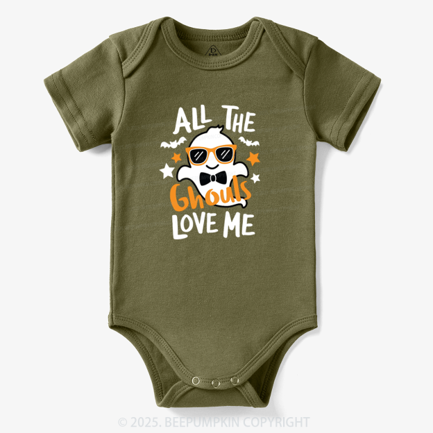 All The Ghouls Love Me Bodysuit Beepumpkin