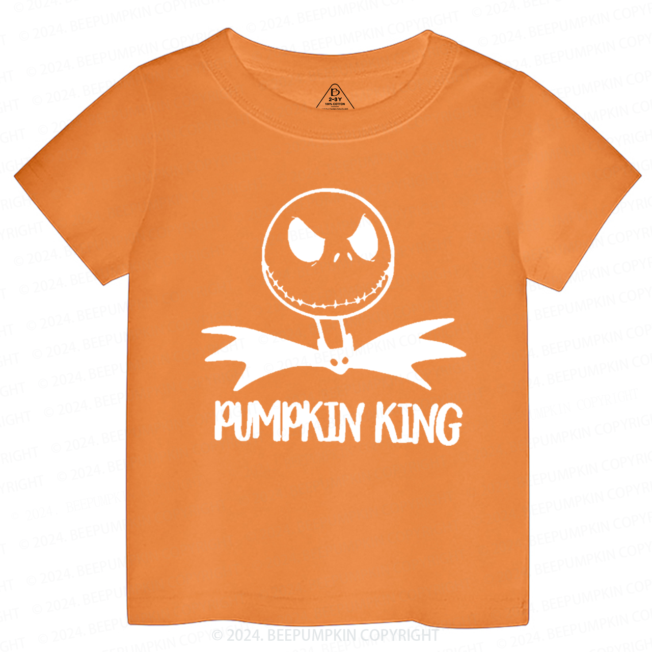 Pumpkin King Nightmare Halloween Toddler&Kids Tees 