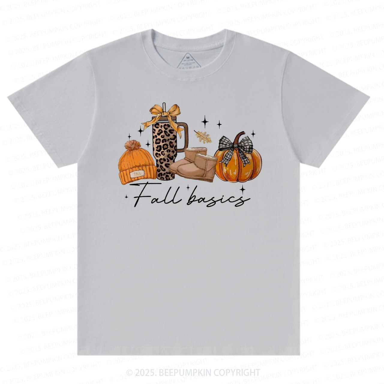 Fall Pumpkin Bow T-Shirts Beepumpkin 