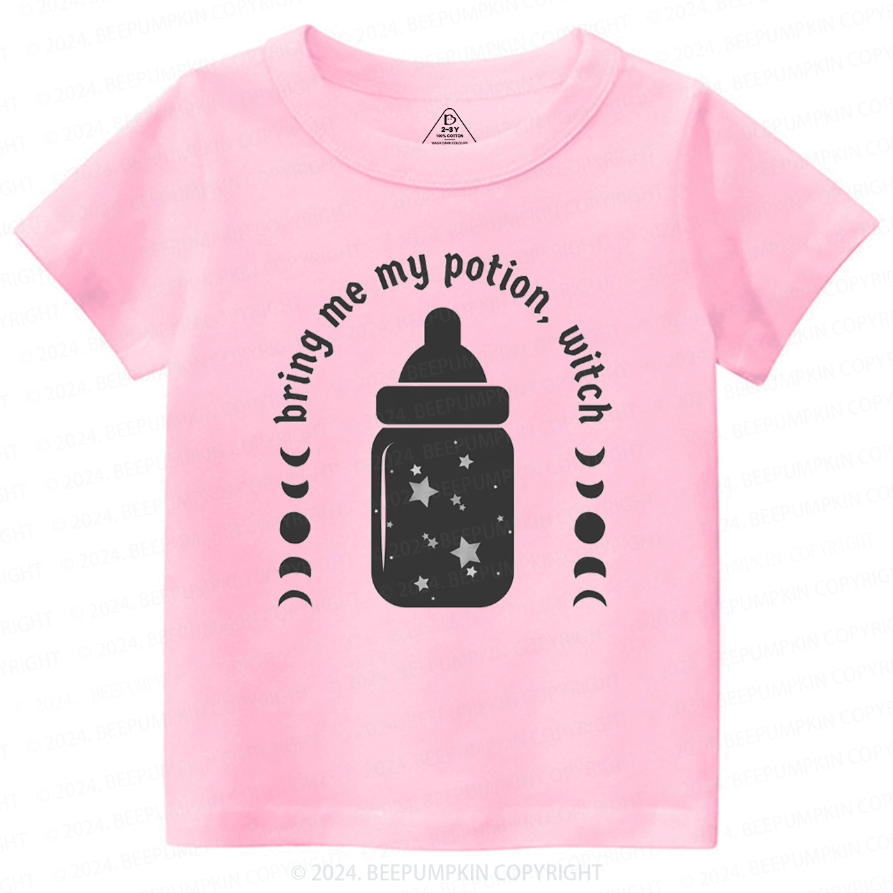 Ghoul Punk Witch Toddler&Kids Tees 7