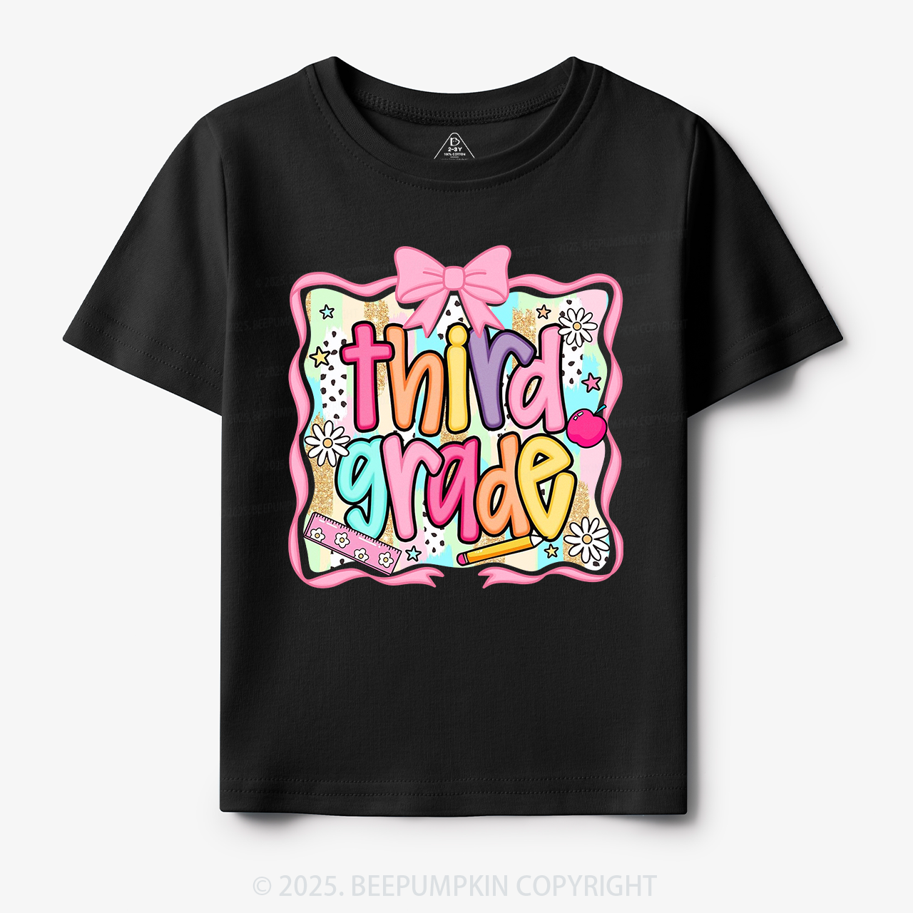 Personalized Color Grade Toddler&Kid's Tees Beepumpkin