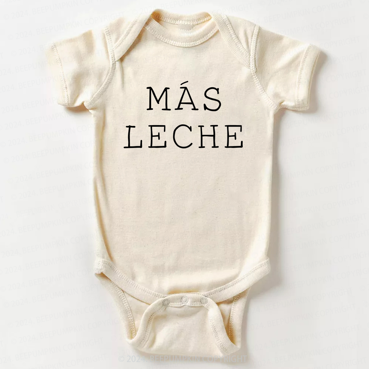 4 Colors Más Leche Baby Bodysuit Sale-Beepumpkin™