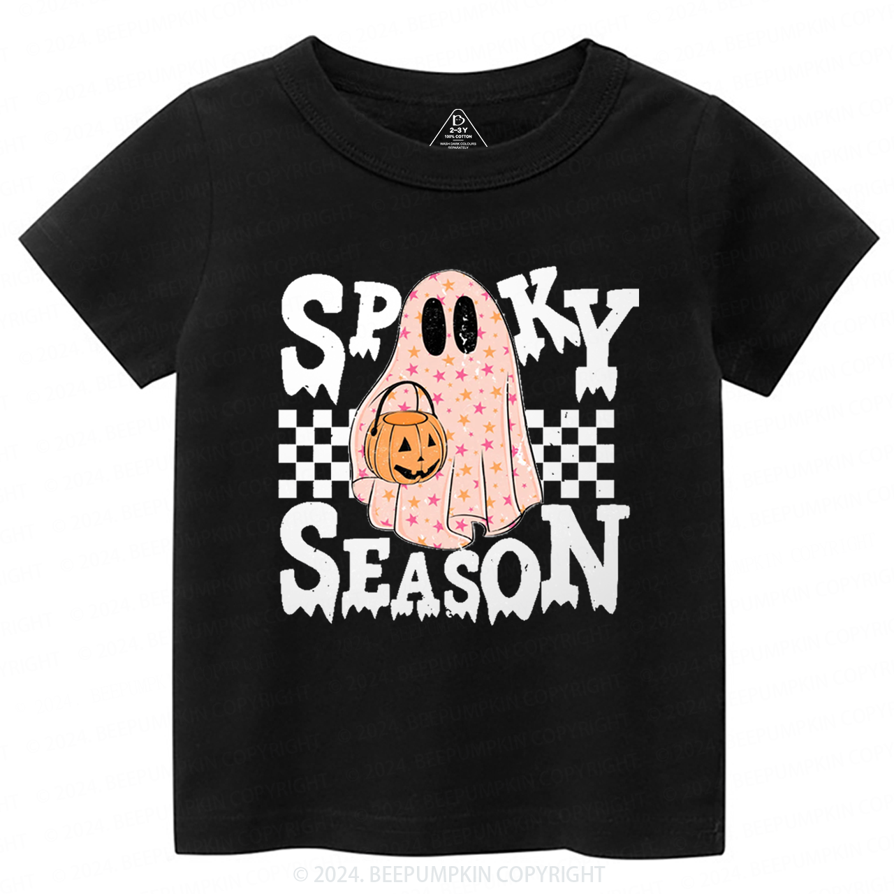 Happy Halloween Spooky Season Toddler&Kids Tees 