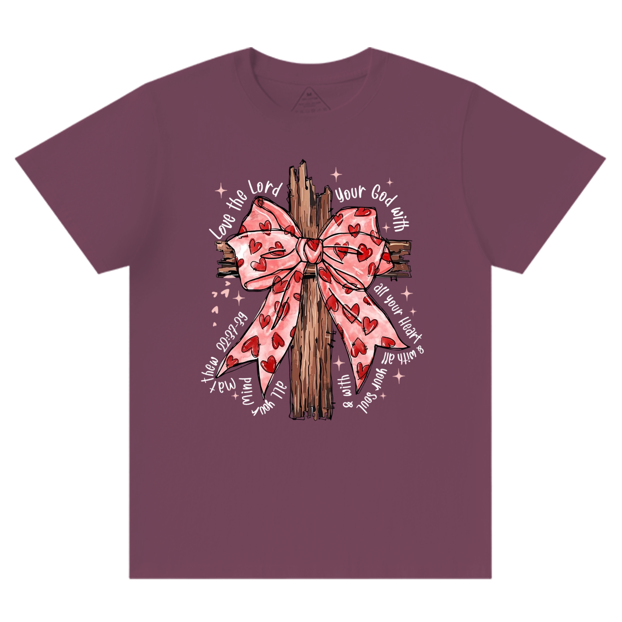 Love The Lord Valentine's Day T-Shirts Beepumpkin