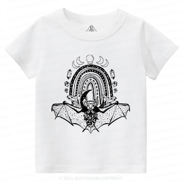 Cute Bat Halloween Toddler&Kids Tees 