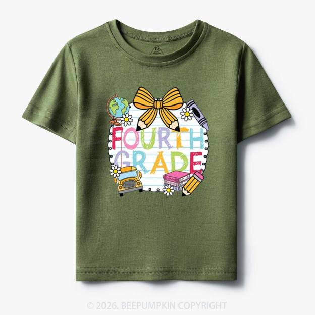 Personalized Fun & Learning Back To School Toddler&Kid's Shirts