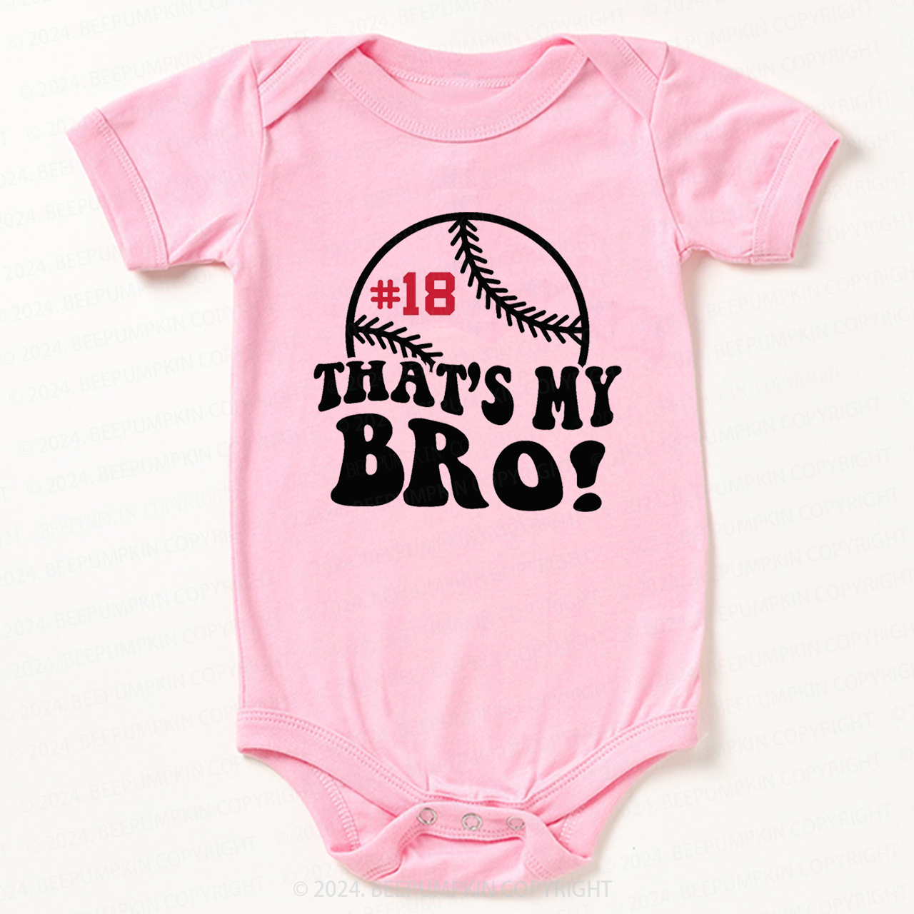 Personalized That's My Bro Bodysuit For Baby 