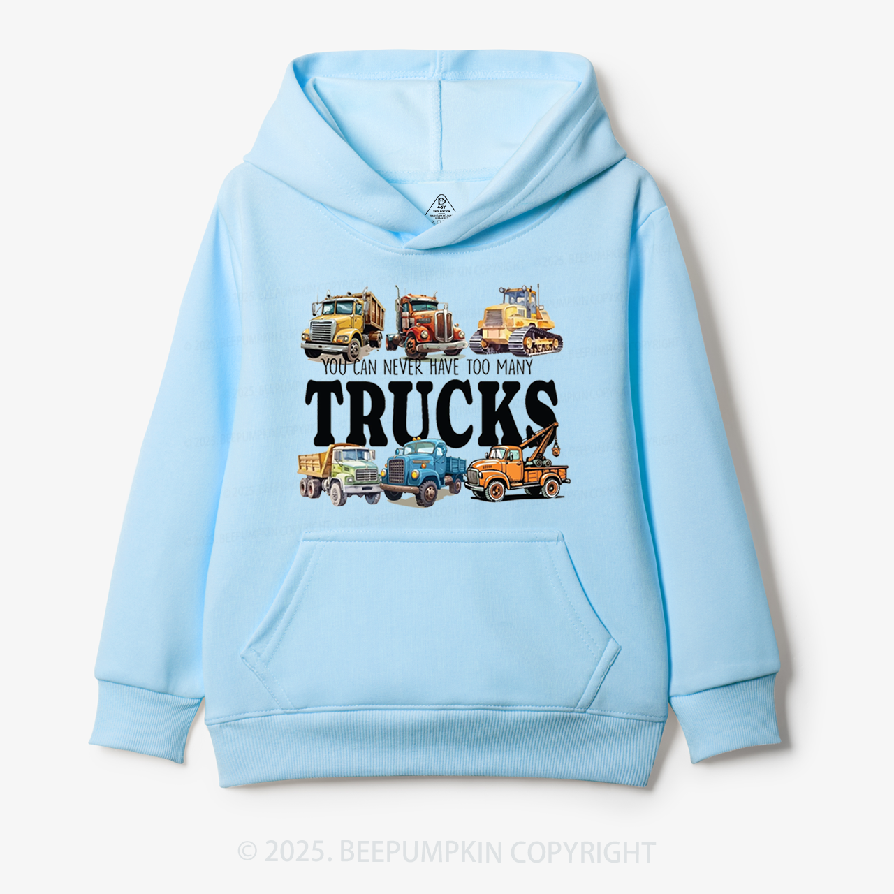 Trucks Kid's Hoodies Beepumpkin 7
