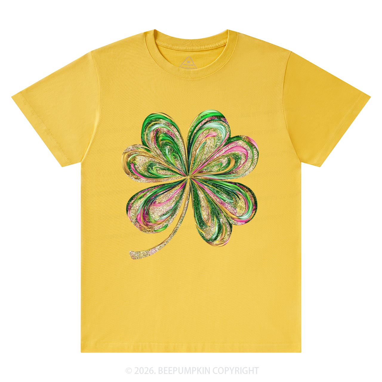 Retro Lucky Shamrock St Patrick's Day T-Shirts Beepumpkin