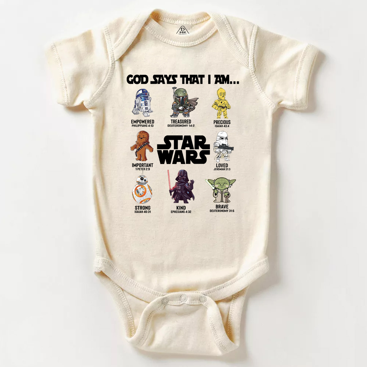  SW God Says I Am Bodysuit Beepumpkin