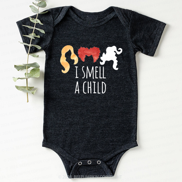 I Smell Child Hocus Pocus Bodysuit For Baby 
