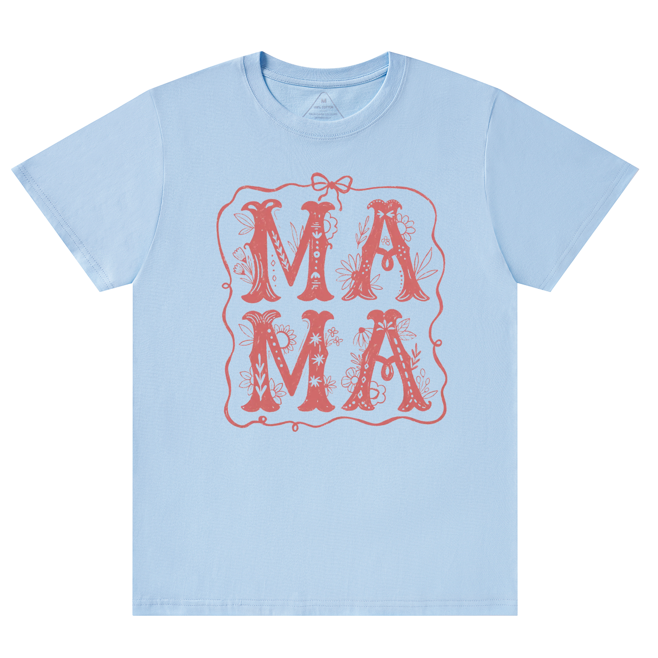 Mama Whimsical Wildflowers T-Shirts