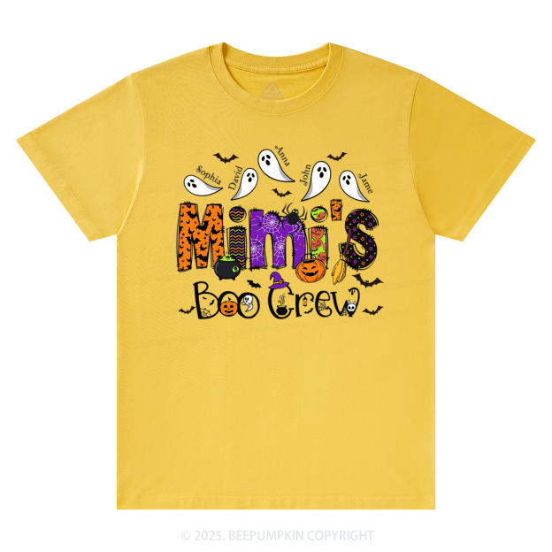 Personalized Mimi's Boo Crew T-Shirts Beepumpkin