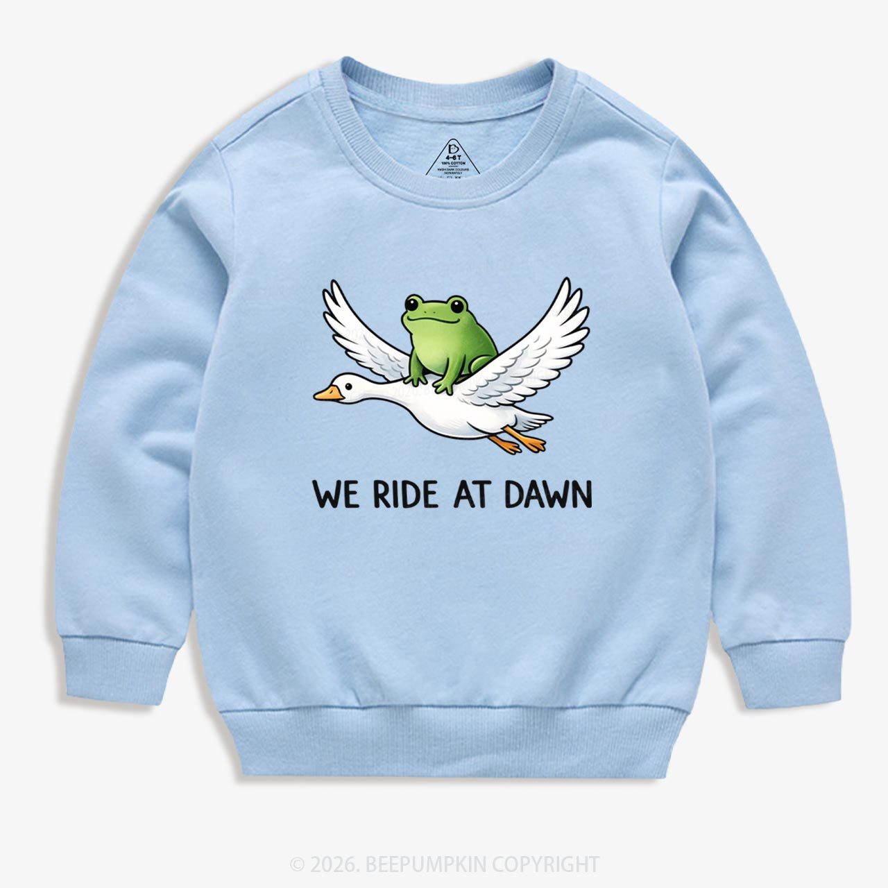 We Ride at Dawn Kid's Sweatshirt