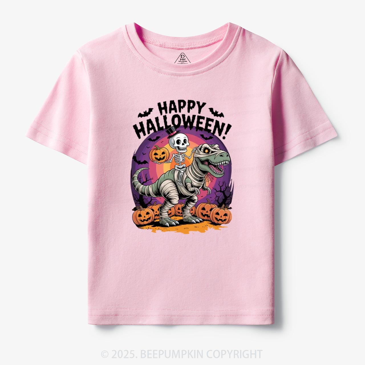 Happy Halloween Toddler&Kid's Tees Beepumpkin