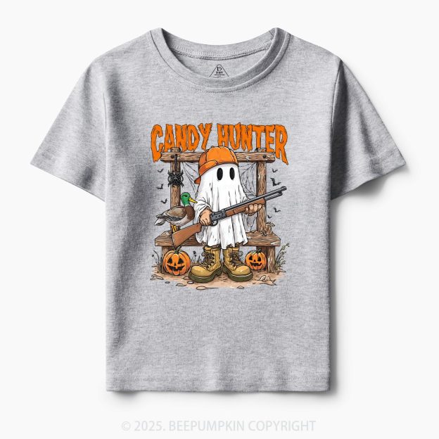 Candy Hunter Halloween Toddler&Kid's Tees Beepumpkin