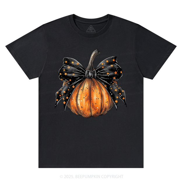 Stars Bow Halloween T-Shirts Beepumpkin
