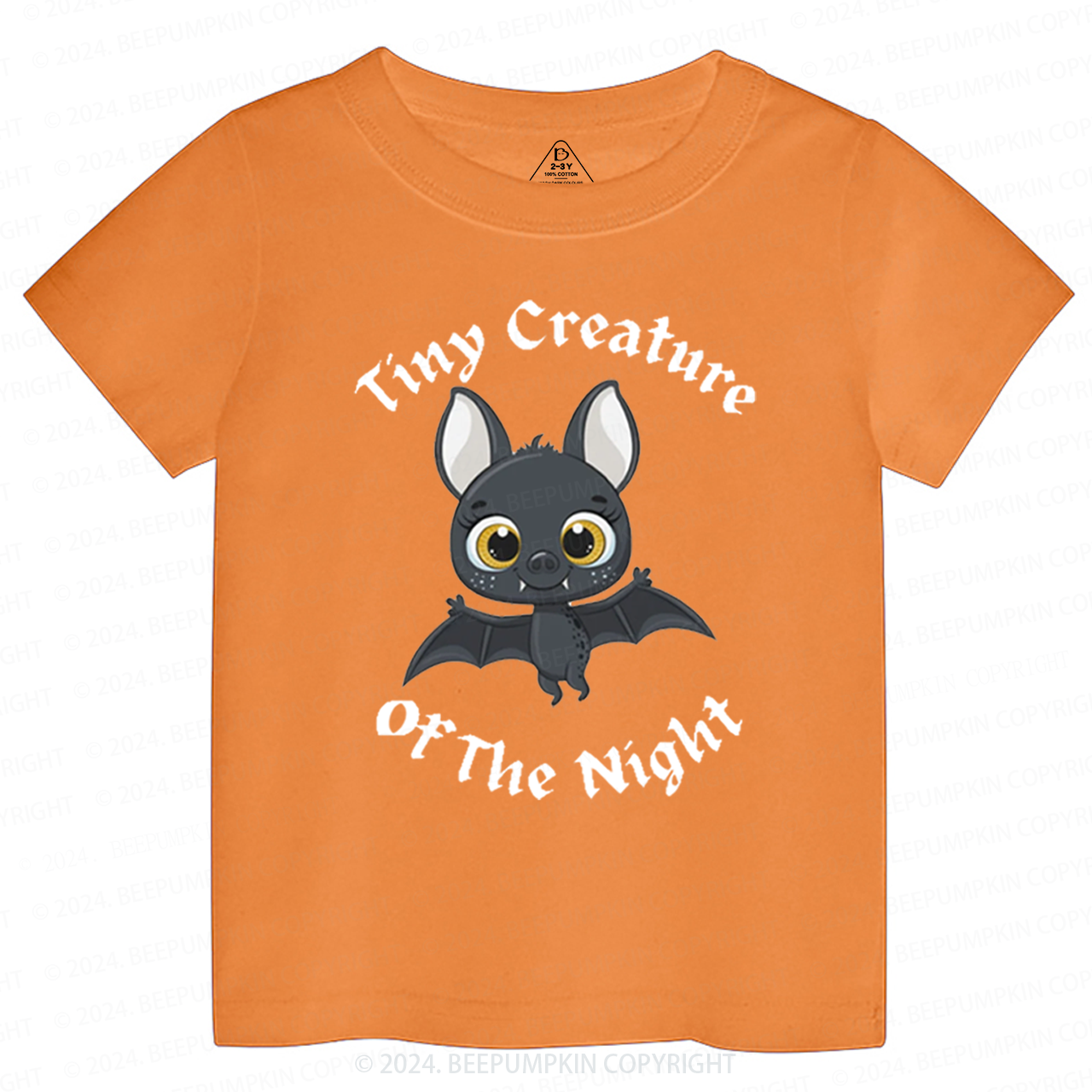 Tiny Creature Of The Night Toddler&Kids Tees 
