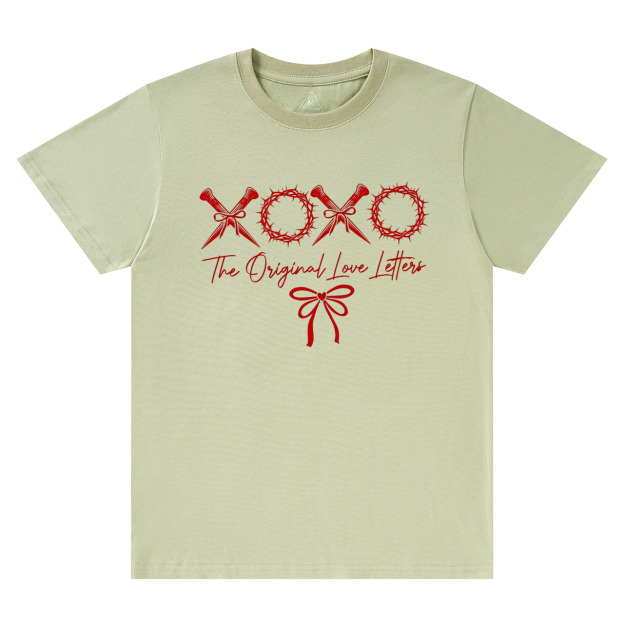 XOXO The Original Love Letters Valentine's Day T-Shirts Beepumpkin