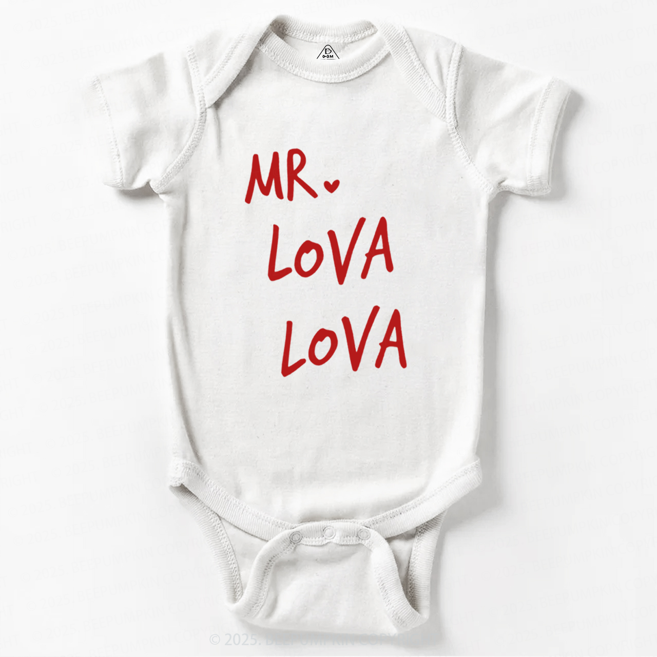 Mr Steal Your Heart Valentine Bodysuit Beepumpkin