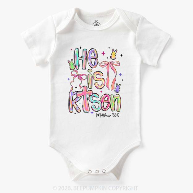 Risen In Color  Candy Bunny Baby Bodysuit