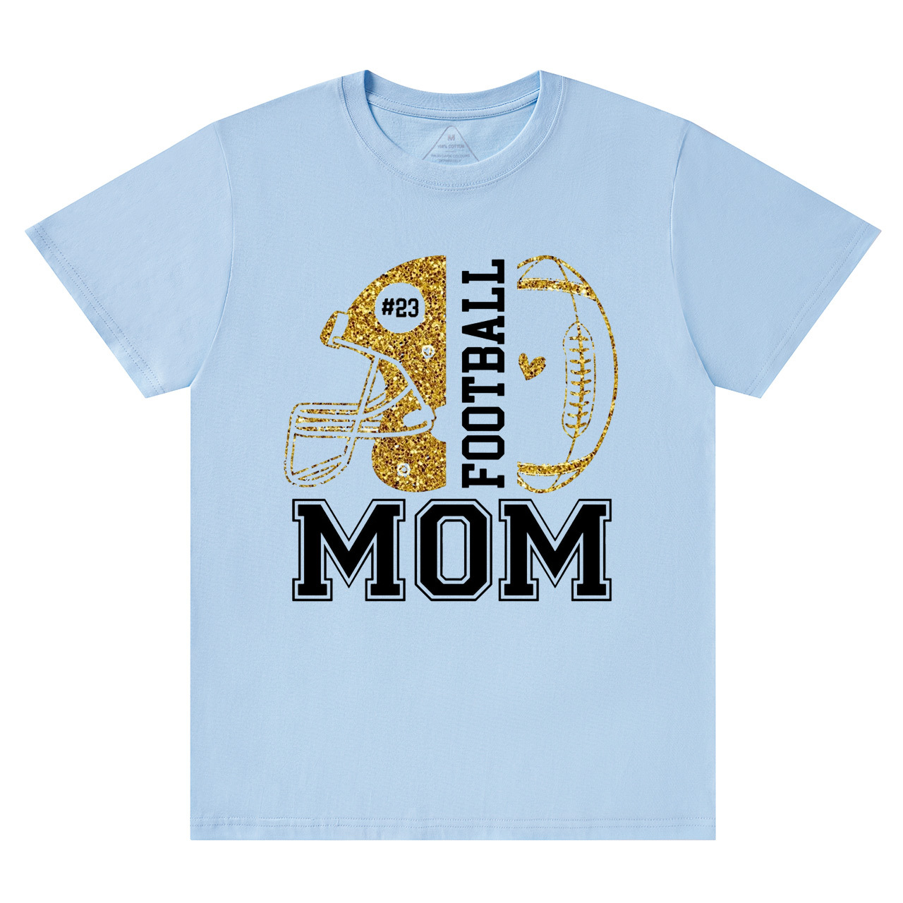 Personalized Football Mom T-Shirts Beepumpkin