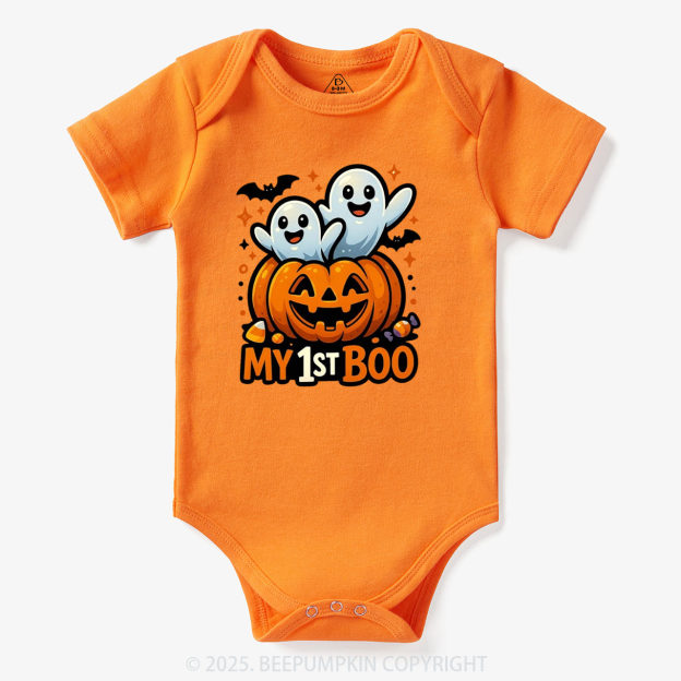 My First Halloween Bodysuit Beepumpkin