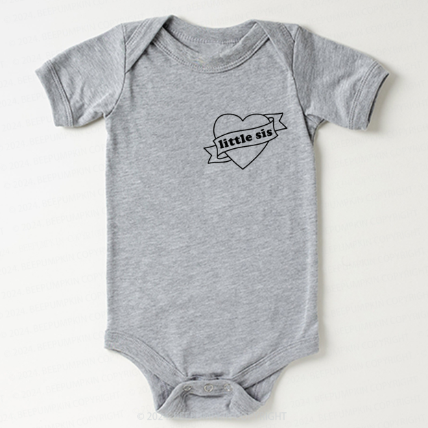 Little Sister Bodysuit For Baby 