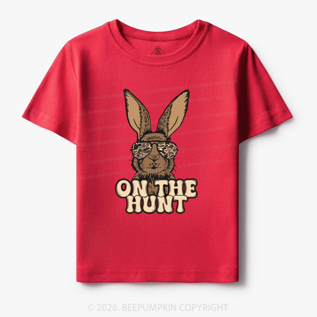 Camo Bunny On The Hunt Toddler&Kid's Tees