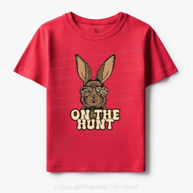 Camo Bunny On The Hunt Toddler&Kid's Tees