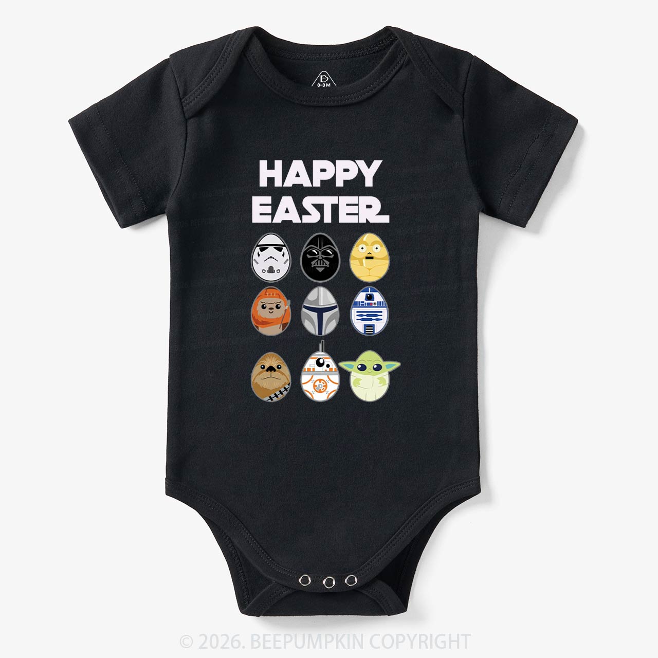 Easter Funny Trooper Eggpire Bodysuit