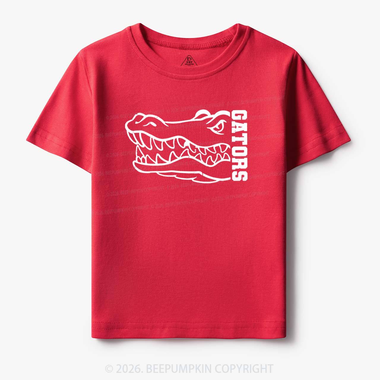 Personalized Animal Mascot Spirit Toddler&Kid's Tees