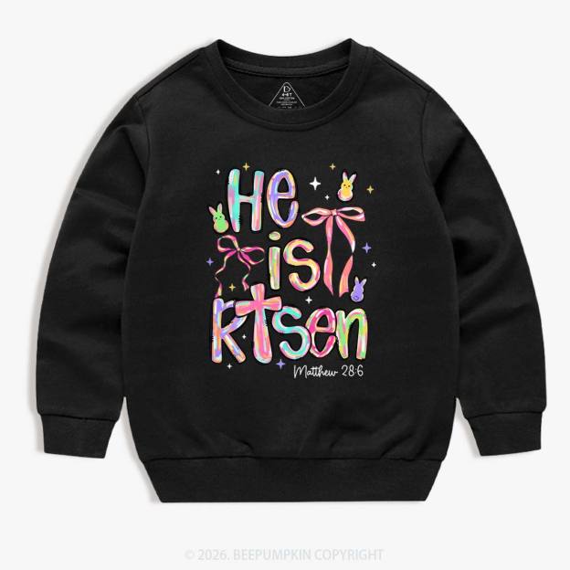 Risen In Color  Candy Bunny Kid's Sweatshirt